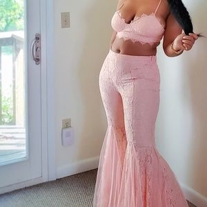 Aaliyah | lace pant set